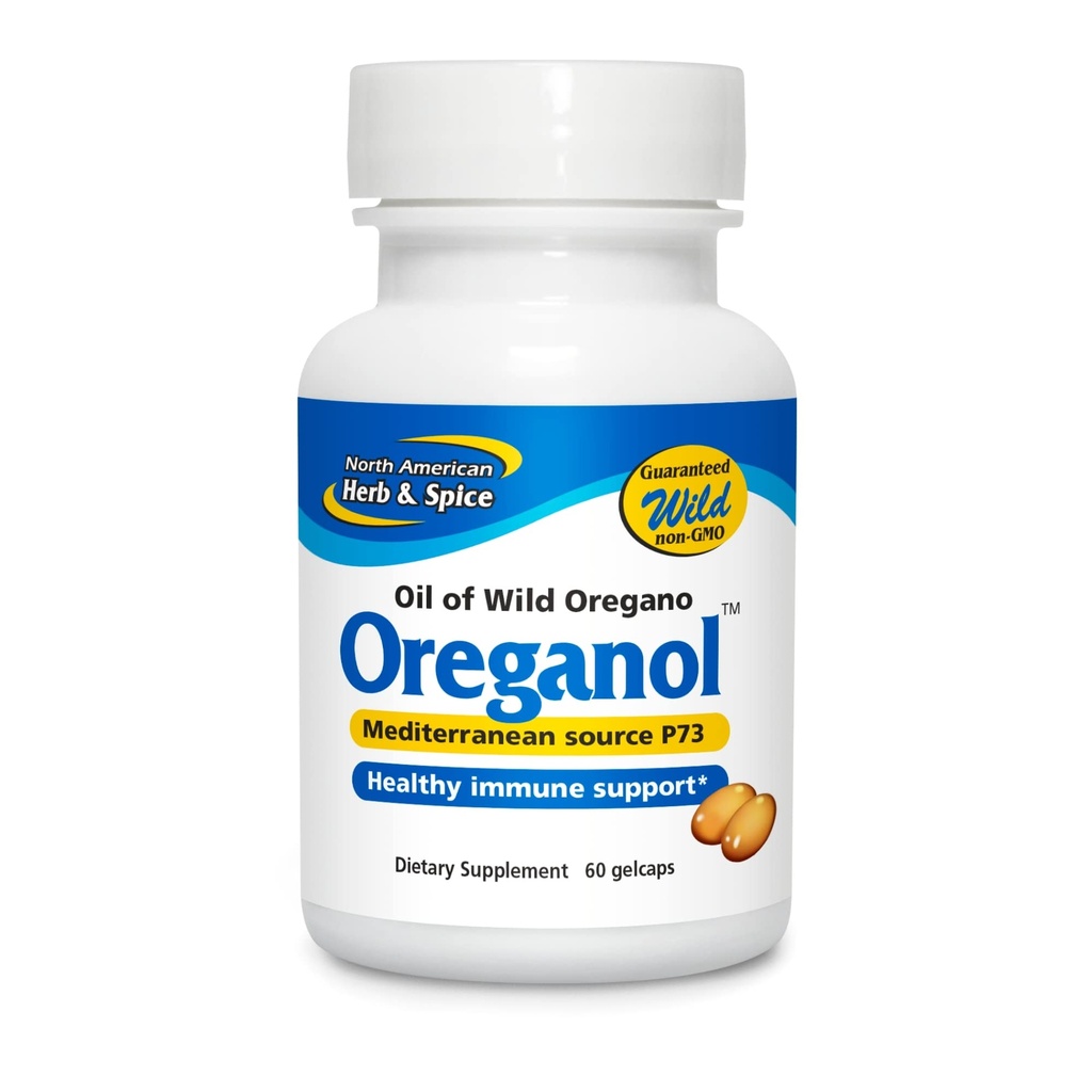 北美草药和香料, Oreganol P73 Gel-Capules, 60-Count