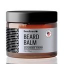 胡子秃头换男人 - Utity Balm 旅行包 - 支持 Thicker Beard, Lumber Yard Scent, 天然成份奶油减少干燥和增强 Look - 2 oz