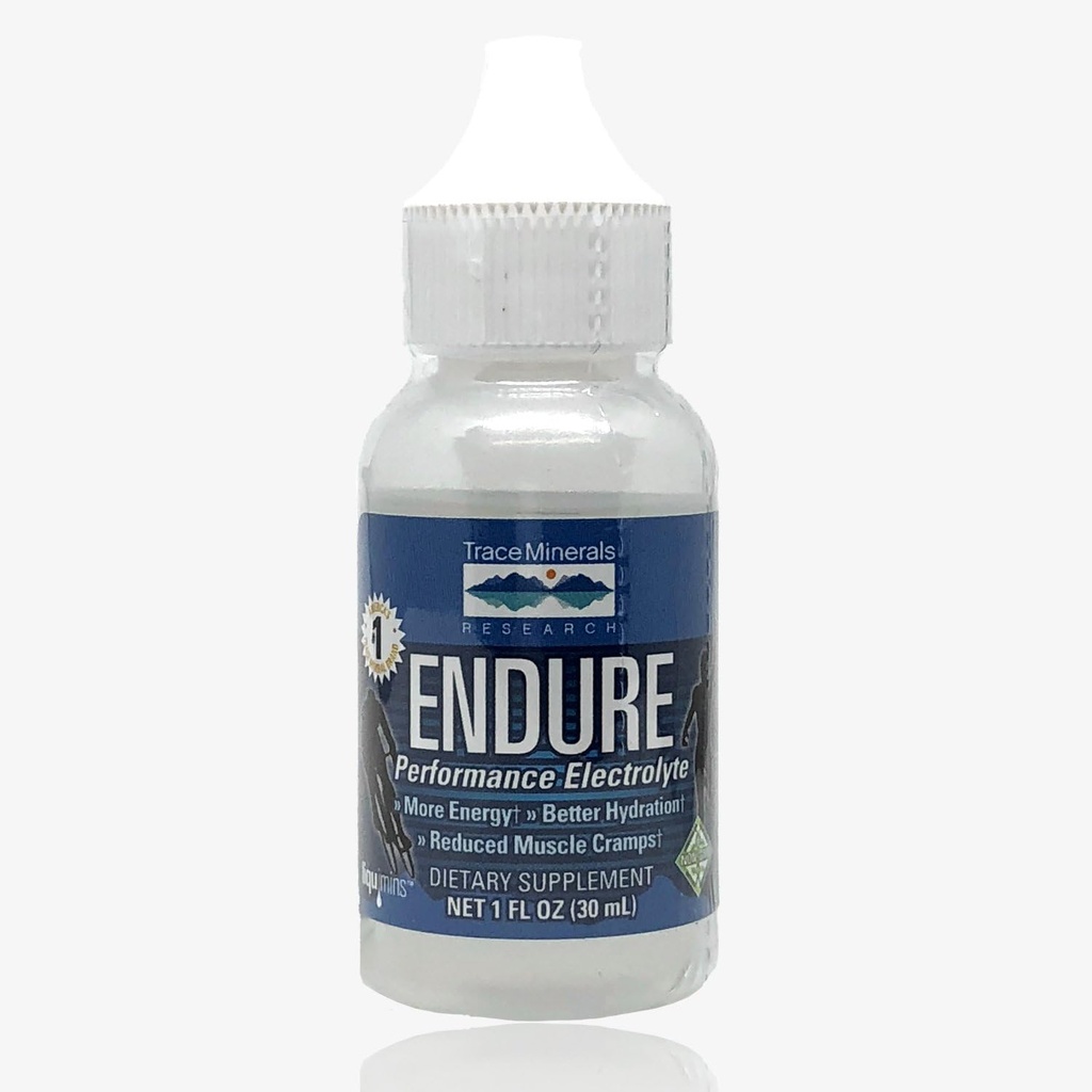 Trace Minerals Endure -- -- 液态矿物吸收支助补编 -- -- 辅助水解和健康能源的电解补充 -- -- 与镁和氯的性能支助 -- -- 1 fl oz(48架)