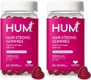 HUM 发型强壮 -- -- 每日用生物锡来改善发型生长 -- -- Fo Ti、Folic Acid、Zinc、Vitamin B12和PABA支持男女健康发型、皮肤和钉子(50天供应)