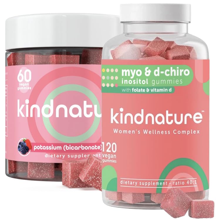 种质 Myo-Inositol 和 高钾补充箱 - 激素健康与肌肉支持胶囊