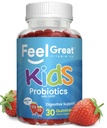 Feel Great USDA Official Kids Probiotics Gummys – Chewable Strawberry Probiotics for Digestive Health & Immune Support – Plant 基于儿童的Probiotic & Prebiotic for Kids → 30 Counter 30 Countries 互联网档案馆的存檔,存档日期2013-03-02.