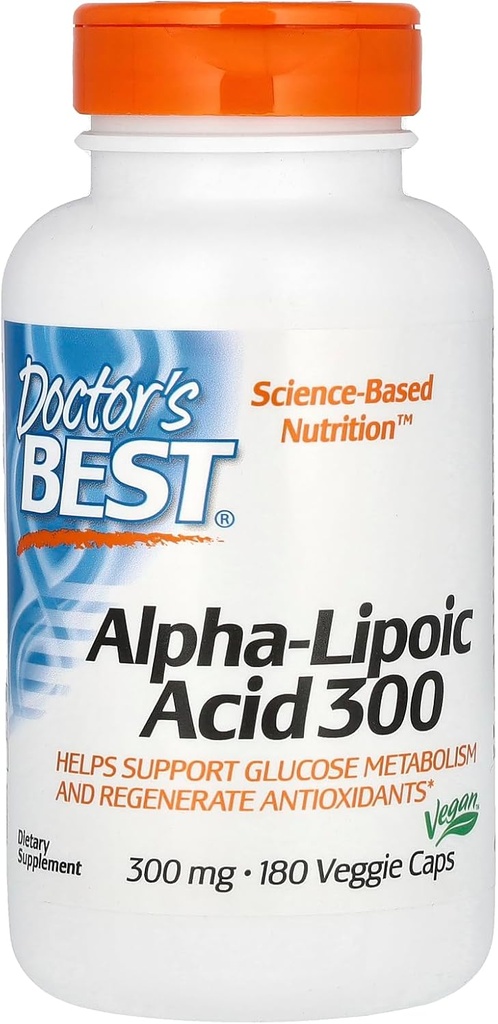 最佳Alpha Lipoic酸300-180 - VegCap