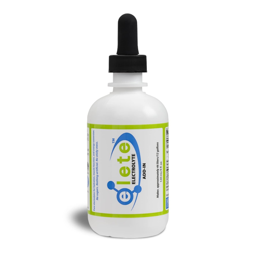 eleate Electrolyte 添加水解滴 → Sodium, Magnesium, Potassium & Trace Minerals → Unforse, All Natural → Leg & Muscle Cramp Relief → 将任何饮料转化为运动饮料, 4 Ounce