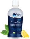 Trace Minerals Concenttrace - 配有镁和维生素C的液态矿物补充剂 - 配有白葡萄和柠檬汁的饮食补充剂 - 天然柠檬莱姆Flavor,30 fl oz(30 series)