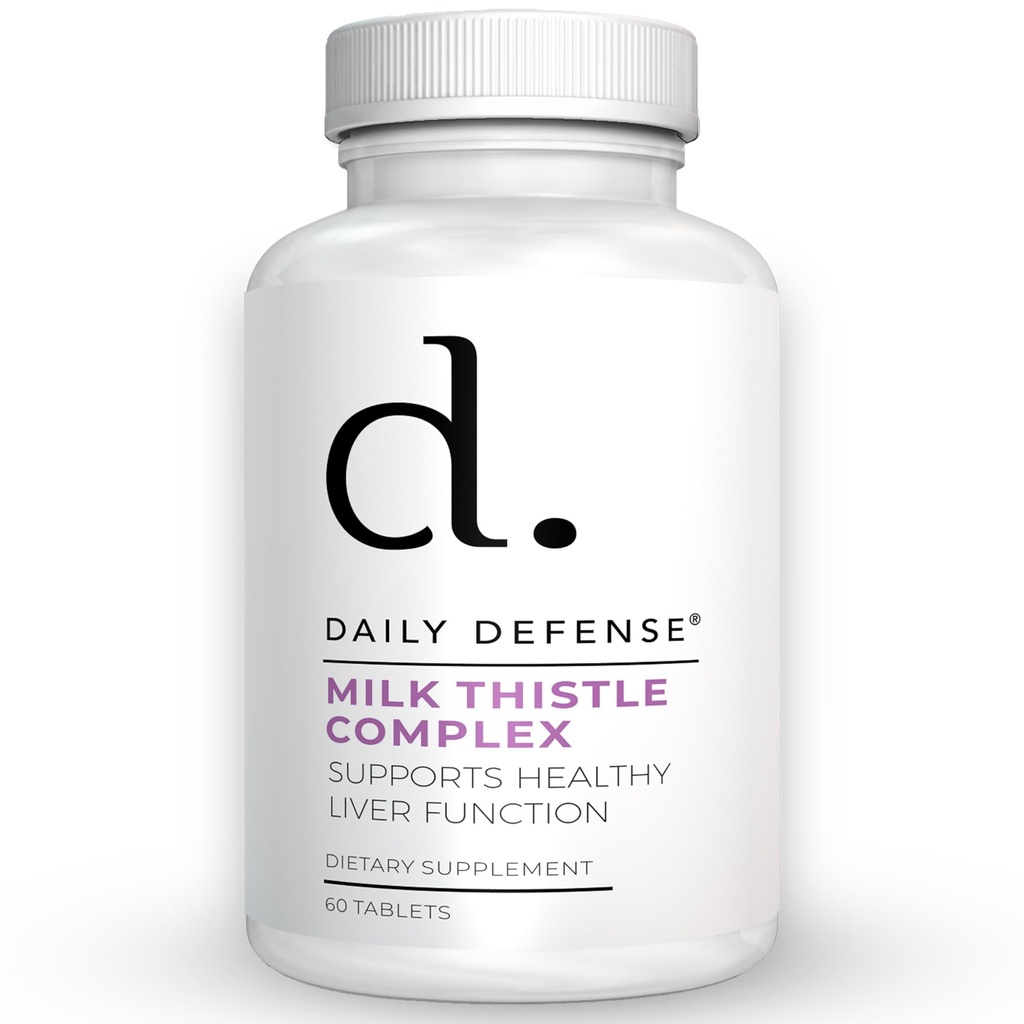 纯牛奶硝酸草药补充剂 - 450mg 牛奶硝酸草药提取剂 Liver Detox & Liver Supports 补充剂 - Vegan 男女饮食补充剂 60块