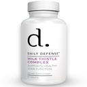 纯牛奶硝酸草药补充剂 - 450mg 牛奶硝酸草药提取剂 Liver Detox & Liver Supports 补充剂 - Vegan 男女饮食补充剂 60块