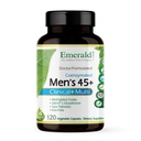 EMERALD LABS Men's 45+ 临床多功能- 综合支持、骨骼和心脏健康多维生素* - 为Men设计 45+ - Gluten-Free & Vegetarian - 120 蔬菜罐头(30天供应)