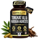 Earth Elixir Fadogia Agrestis & Tongkat Ali for Men & Woman – Tongkat Ali – Men 天然睾丸酮补充剂 - 在美国和第三党制造 测试 - 力量,能量和生命 - 长杰克 - 3个月供应