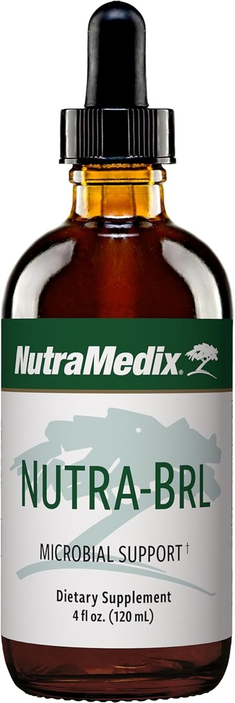 NutraMedix Nutra-BRL - 与Samento Bark、Stevia Leaf和Banderilla Bark共同支持免疫防御+微生物支持(4 oz)