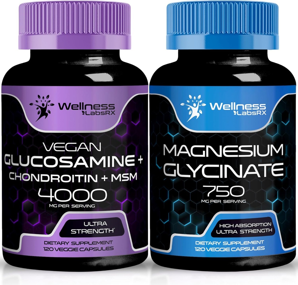 LABSRX Glucosamine Chondroitin MSM 磁性甘油胶囊