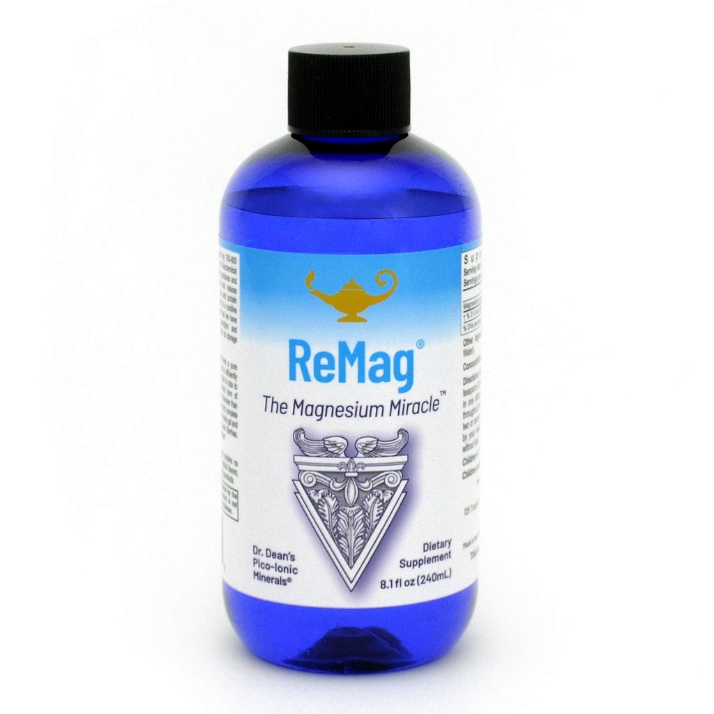 RnA ReSet ReMag 液体 — 高吸收性氯化镁, 8.1 Fl Oz (1-Pack)