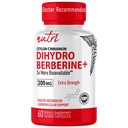Nature's Fusions Dihydroberine Supplement 200mg 60 Capsules - 与锡兰锡桂, 5X 比普通柏柏林HCL - 努特里增殖