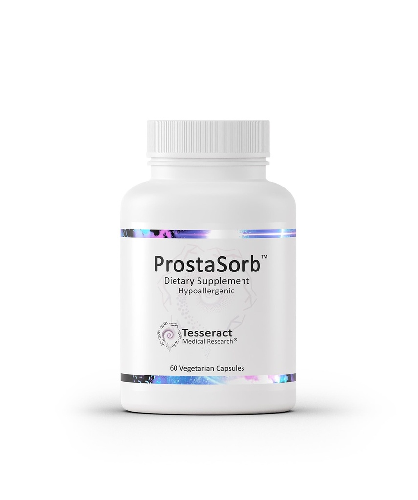 宇宙魔方ProstaSorb, Saw Palmetto, Pygeum 和南瓜的男性前列腺补充剂, 支持健康前列腺功能, Bladder 空心, 尿液流, Gluten Free, 60 蔬菜卡普尔
