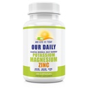 镁钾补充剂 W 锌 - 90 Capsules 400MG 镁,450MG 钾,50MG 锌用于血管健康 – 高吸收 Vegan用于腿板和睡眠