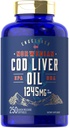 Carlyle Cod Liver Oil Softgels | 1245mg | 250 伯爵 | 挪威 | | 非 GMO, Gluten Free