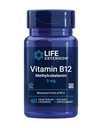 寿命延长 维生素B12 甲基Cobalamin, Nerve 健康补充剂,认知支持,能量维生素,甲基Cobalamin B12,5毫克,快速溶解,无胶体,非GMO,蔬菜,60洛桑根