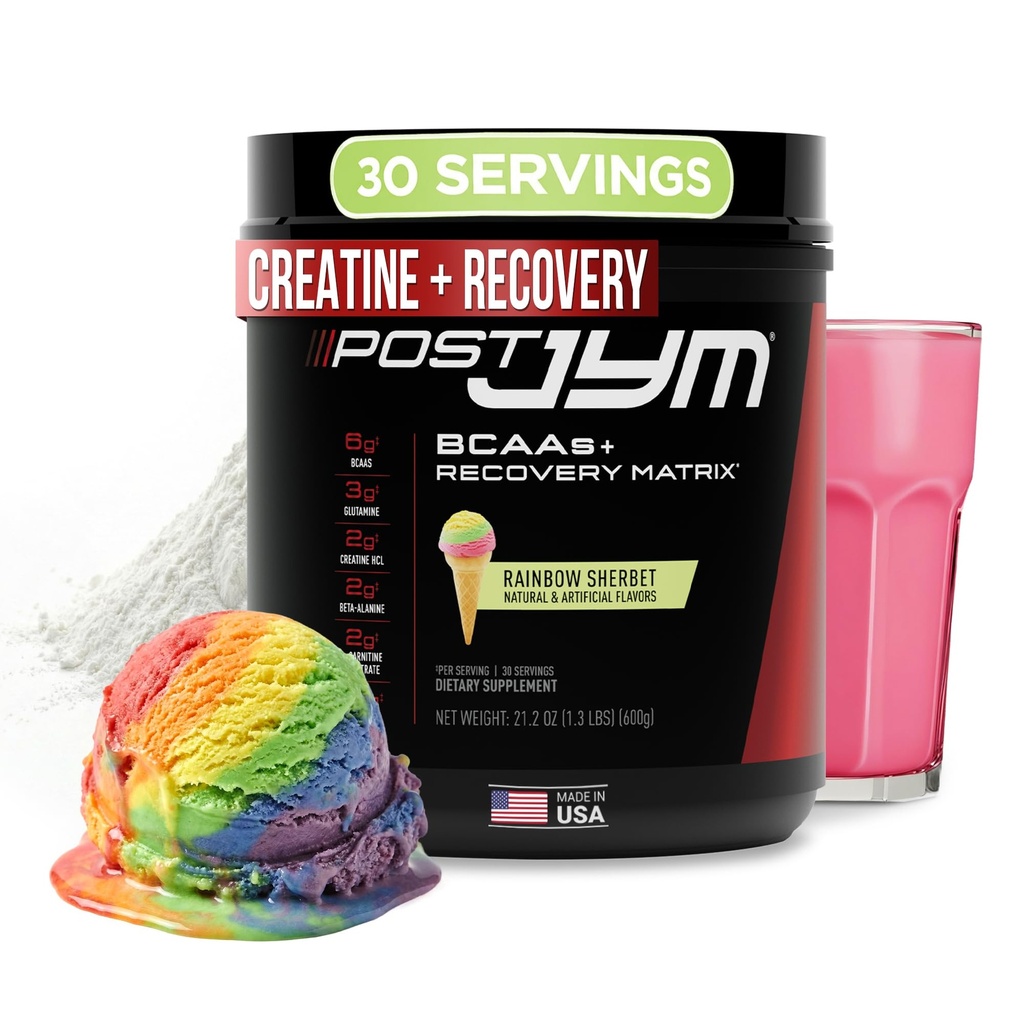 JYM 科学增刊 JYM 活动矩阵 Rainbow Sherbet 氨基回收粉纯丙烯HCL, BCAA's, Glutamine, Carnitine, Betaine, 陶林为强, 修理, 性能30服务