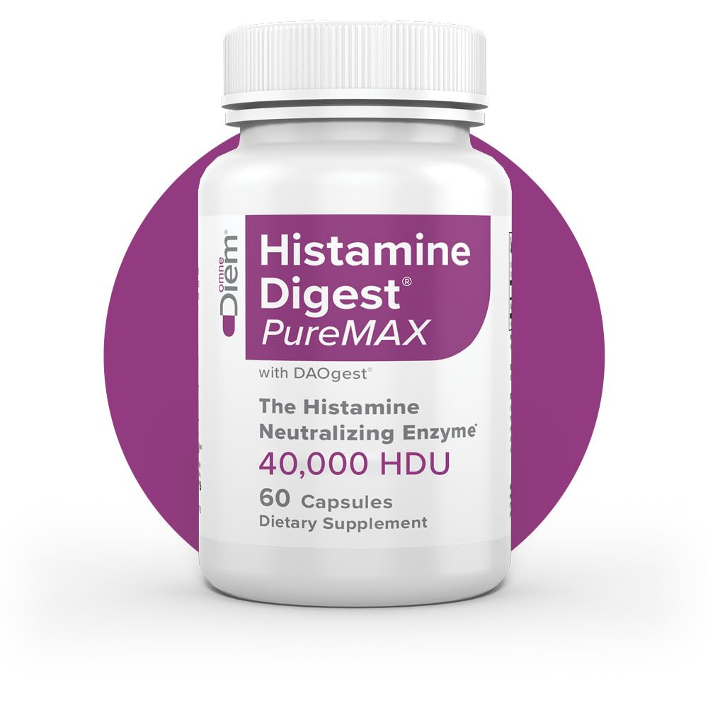 Omne Diem Histamine 文摘 纯MAX 与 DAO 60 Capsules 2 包装