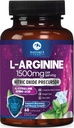 L-Arginine Complex - 超强氮氧化物助推剂补充剂 - 天然心脏健康和肌肉支持的Premium Energy Blend - 非GMO,为男女制造,瓶装美国 - 60 Capsules
