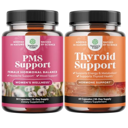 与DIM Chasteberr、Black Cohosh Ashwagandha合作的PMS支助包 与L Tyrosine Bladderwrack Selenium和Ashwagandha合作的PMS支助包 与Hormone平衡方案