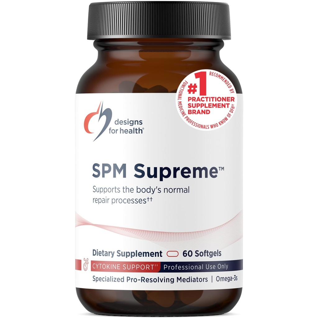 SPM最高健康设计 -- -- 3名渔业石油专业解决调解员 -- -- Omega 3 脂肪酸补充剂,SPM渔业石油(60软胶)