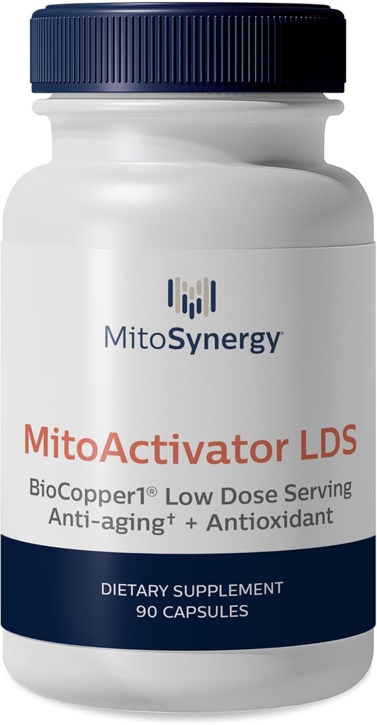Mito 激活器 BioCopper1 Cu1 (Cunermuspir) LDS - 低剂量服务 0.1mg 生物可用铜 - 为敏感用户提供滴答免疫支持,以尽量减少Herxheimer反应