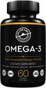 Stellar Labs Omega-3 鱼油补充剂-60 CT 低FODMAP 核证