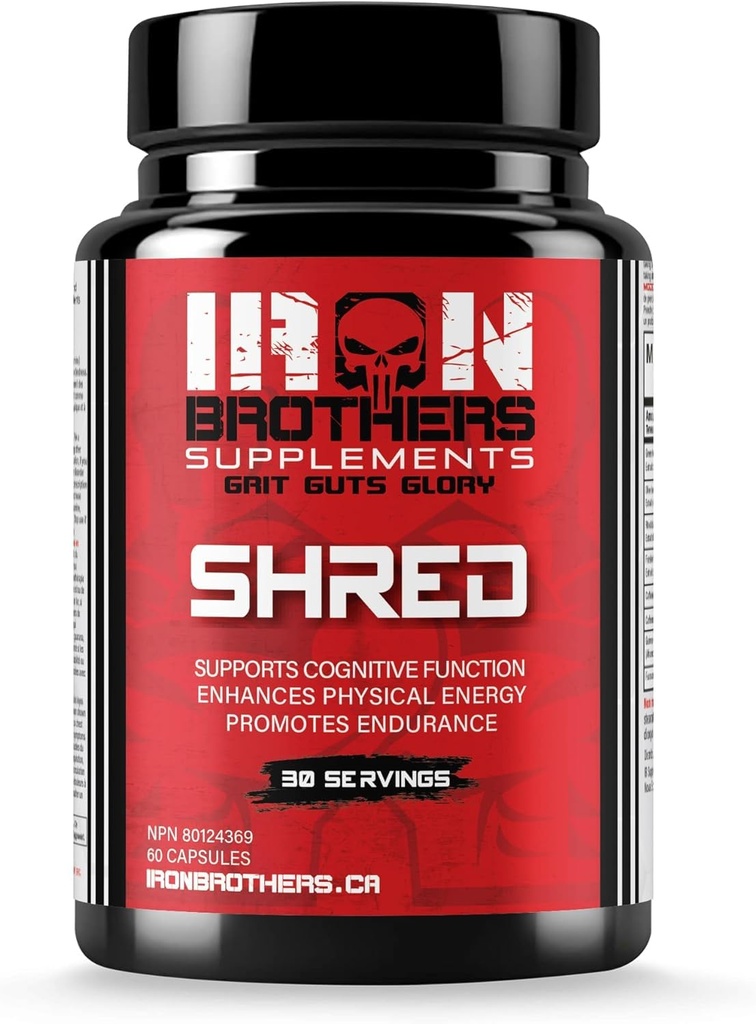 Iron Brothers Supplements for Men and Women QQ 为体重损失管理提供强效抑制剂 支持认知功能促进耐力增能 - 脂肪燃烧器 - 减少刮伤