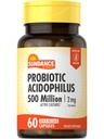 Sundance Probiotic Acidophilus → 5亿个活跃文化 → 60个快速释放卡普尔 → 非GMO, Gluten免费补充