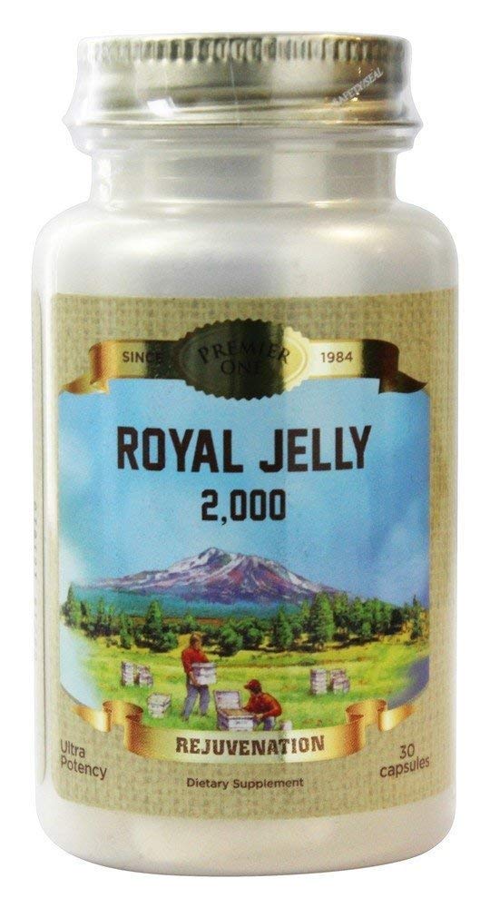 1个皇家Jelly 2000mg矿产公司,30个