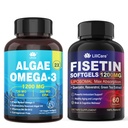 Fisetin 补充 + Vegan Omega-3 藻类油