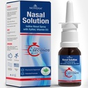 NOVEHA 鼻腔喷雾器-1% Povidone-碘喷雾器,维生素D3,Aloe-Vera-鼻腔清洁器(30mL)