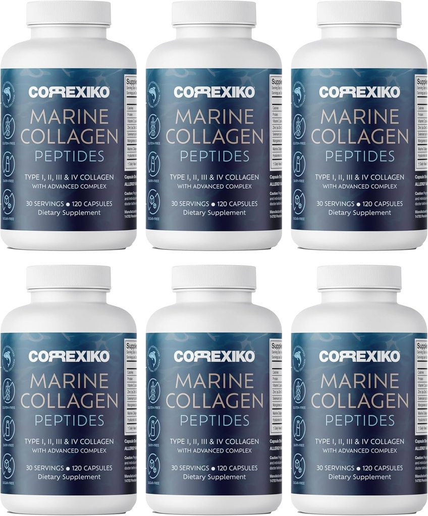 CORREXIKO 海洋凝胶剂补充剂 - 1800mg 水解凝胶剂