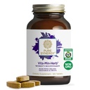 PURE SYNERGY Vita-MIN-HERB 妇女综合多维生素补充品 有机全食非GMO和Vegan 原料 支持能源和免疫健康(120块)