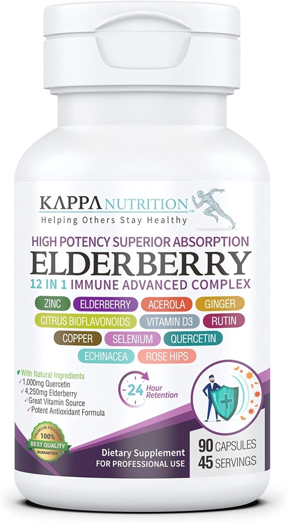 KAPPA 营养长莓 / 12 in 1 Advanced Complex (90 Capsules).