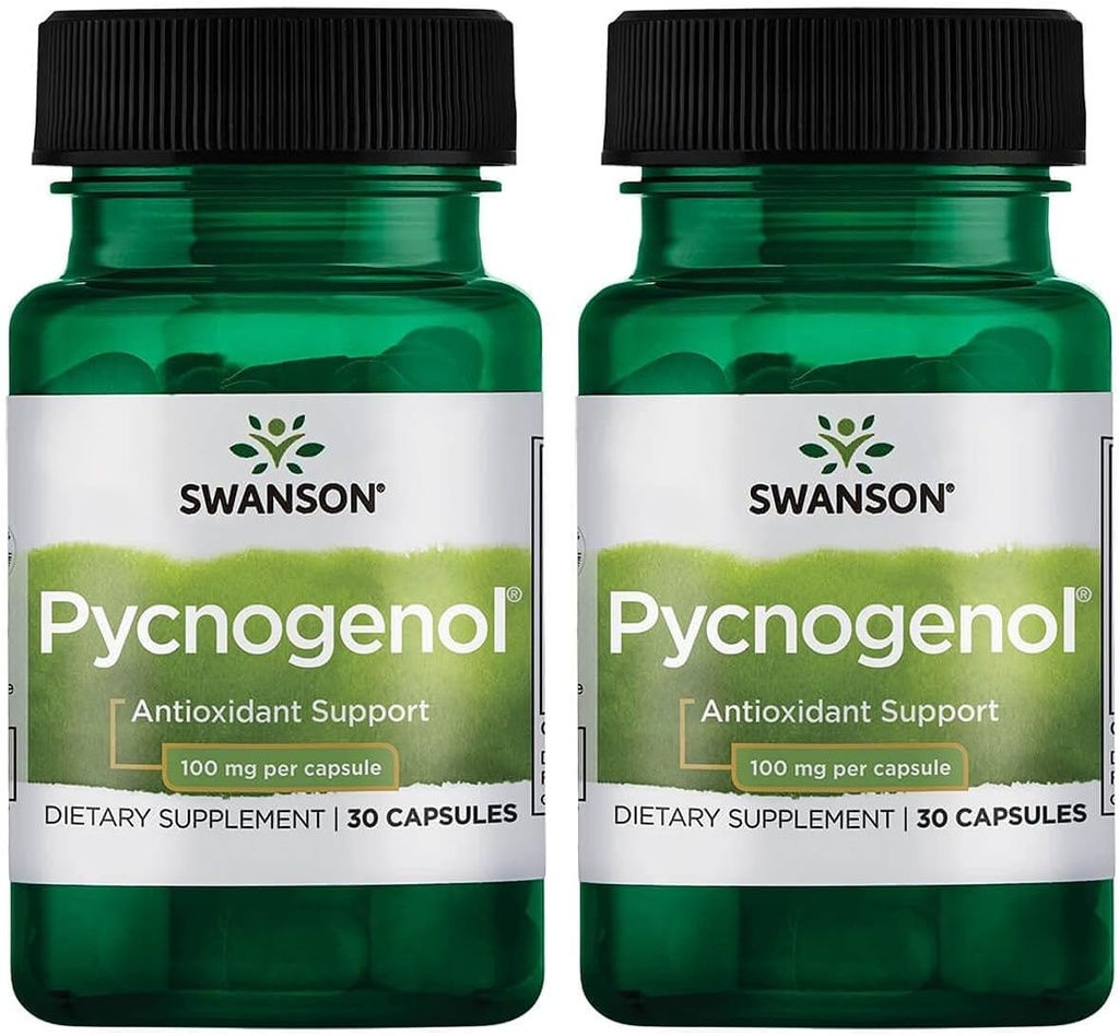Swanson Ultra Pycnogenol 100 毫克 30 Capsules 2 包装