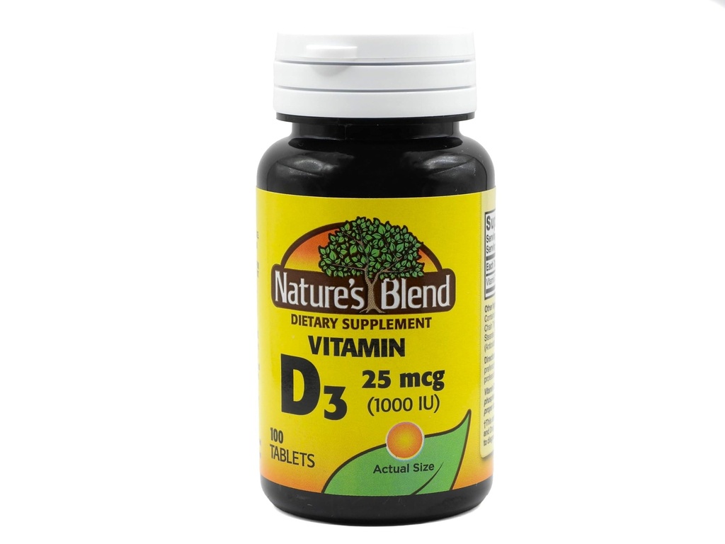 NAT BVIT D3 TB 1000IU 100 由自然界的组合