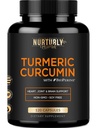 含有生物牡蛎黑辣椒和95%Curcuminoids的Turmeric Curcumins - Harth Health 1300mg的高吸附性Turmeric补充剂 - 非GMO,Gluten Free - 120卡普尔