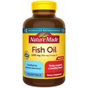 Nature Made鱼油 Omega 3 补充品, 1200 mg软胶, Omega 3 鱼油用于健康心脏支持, 150 软胶, 75 日供应