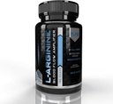 纯标签营养 L Arginine Capsules, Nitric Oxide Boster, 男女氨酸补充剂, 帮助构建肌肉和力量与助力, 血液流动支持 - 180帽