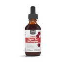 365 由全食品市场,超级B-12 B-复合液体补充剂,Raspberry Natural Flavor, Vegan, 2 Fl Oz