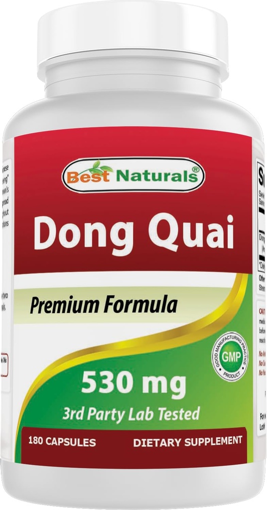 最佳自然 东奎 530 mg 180 Capsules
