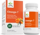Terry Natural Omega-7 - 配有基本脂肪酸的膳食补充剂 - 配有Sea Buckthorn, Berry 纸浆和种子油的营养补充剂 - 60 Softgels (Pack of 2)