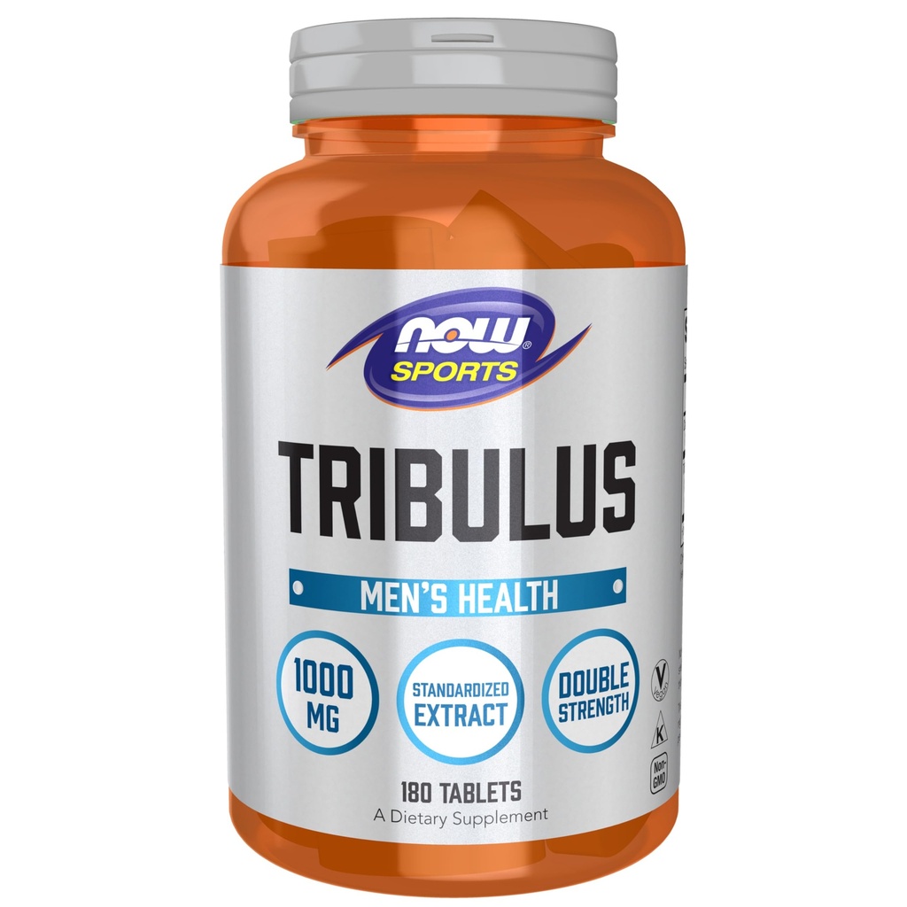 食品运动营养,Tribuls(Tribuls terrestris) 1 000毫克,双强,男性健康,180片
