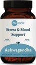 Ruved Ashwagandha Capsules -- -- 男女有机Ashwagandha根提取补充剂,肾上腺健康和总体健康500毫克/罐头 -- -- 60个蔬菜卡普莱(1个计数)