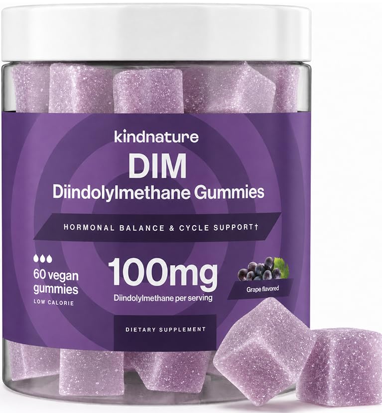 种类 DIM 补充 Gummys - 100 mg DIM Gummys