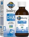 生活花园 婴儿 DHA Drops,600mg Omega 3 DHA Vegan 婴儿的大脑和眼睛 从植物友好植物来源(无鱼油) 婴儿和托德勒斯,37.5 mL (1.26 fl oz) 液体