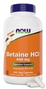 现在的Betaine HCl 648mg 240 Veg Capsules (Pack of 2) - 消化酶补充 - 增强蛋白质消化支持的Pepsin Protase