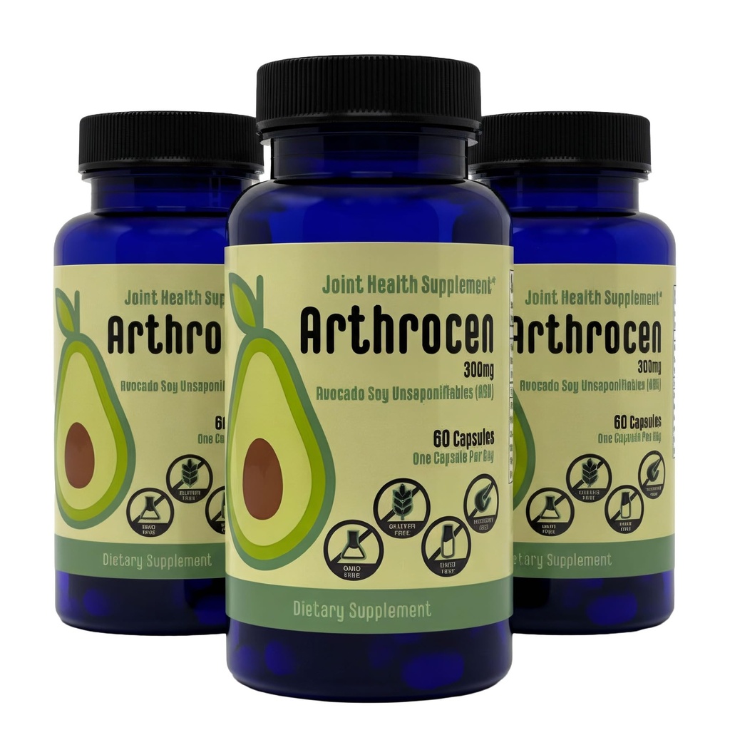 联合健康补编,300Mg Avocado Soy 不负责任,非GMO,乳品免费,Gluten Free & Shellfish Free,60天供应,每天1卡普尔(6个月)......